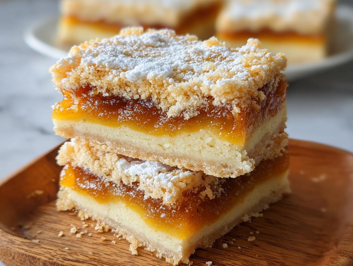 Buttery Apricot Shortbread Bars: 1 Divine Treat