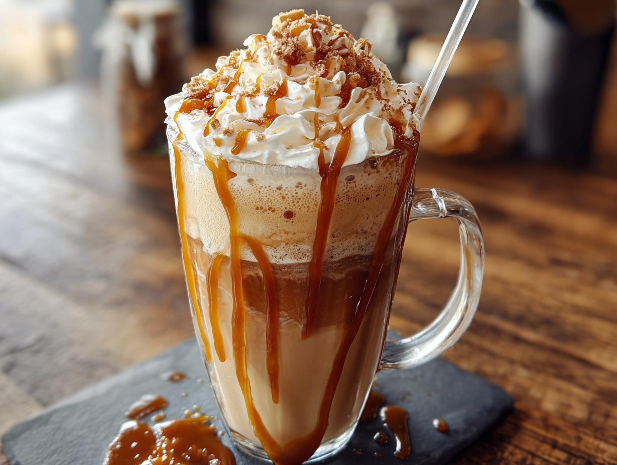 Caramel Frappe: Your Perfect 10-Minute Treat - Caramel Frappe - additional detail