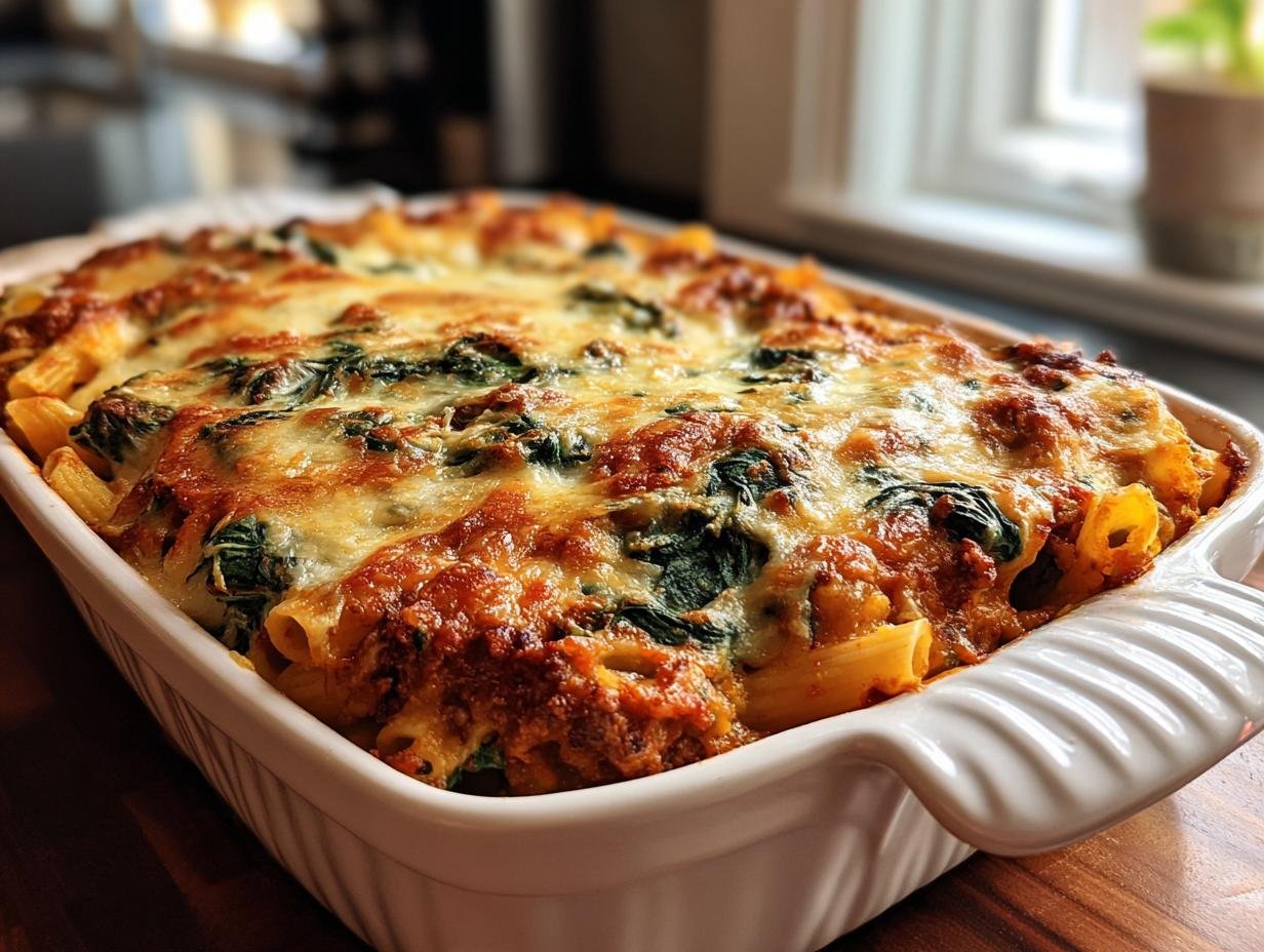 Comforting Baked Ziti Spinach: 10 Amazing Steps