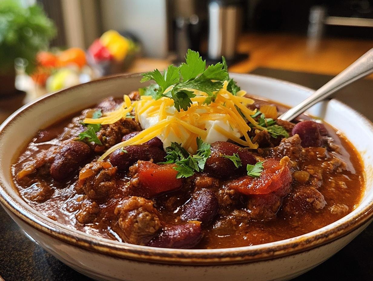 Cozy Stovetop Chili: 8 Ingredients for Warmth - Cozy Stovetop Chili For - additional detail