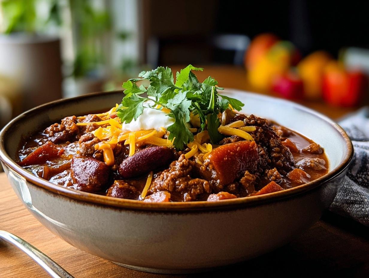 Cozy Stovetop Chili: 8 Ingredients for Warmth - Cozy Stovetop Chili For - additional detail