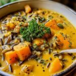 Creamy Pumpkin Wild Rice