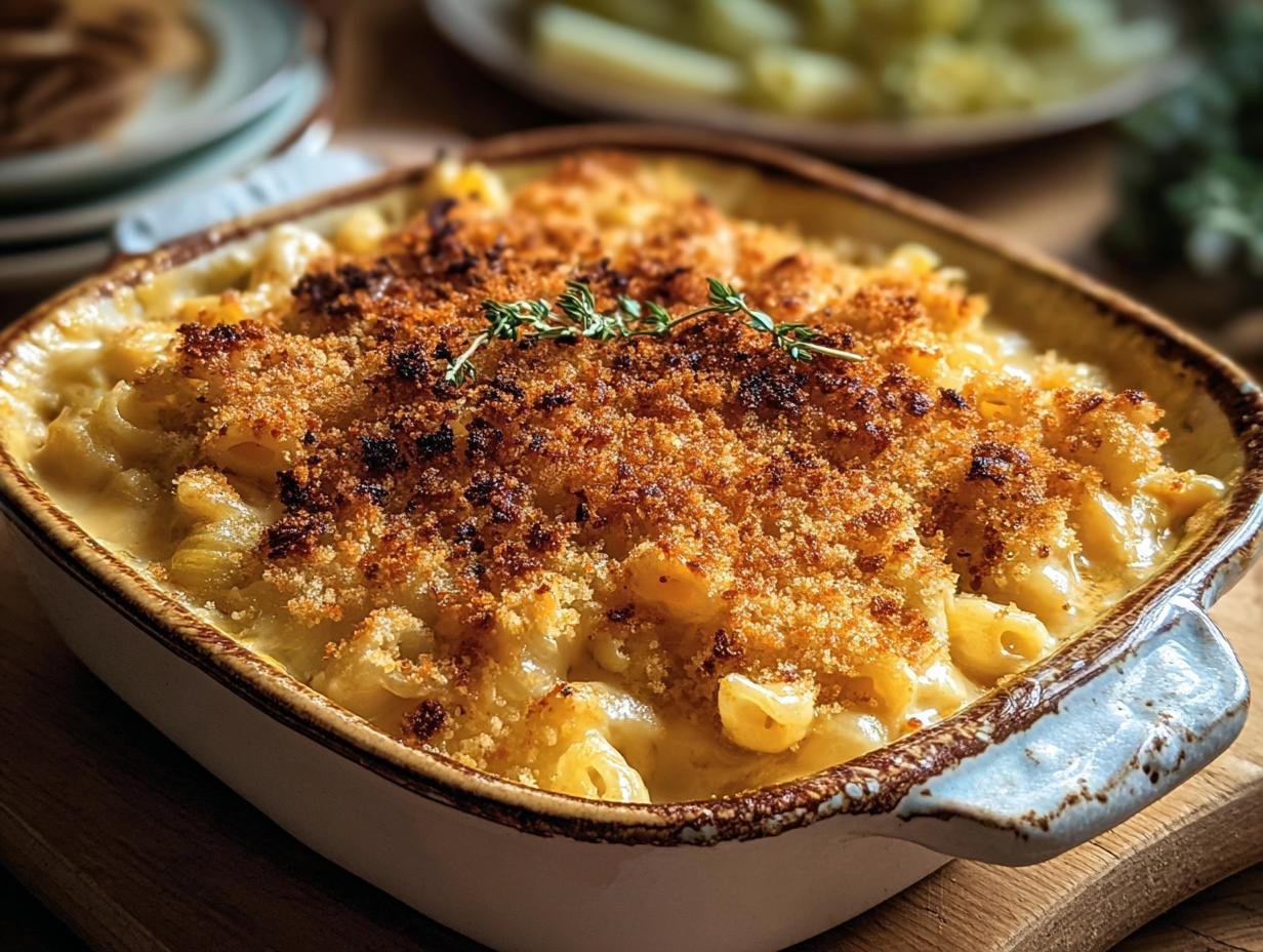 Creamy Thanksgiving Mac Cheese: 1 Secret Ingredient - Creamy Thanksgiving Mac Cheese - main visual representation