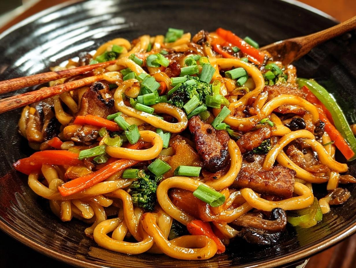 Discover Yaki Udon Flavorful