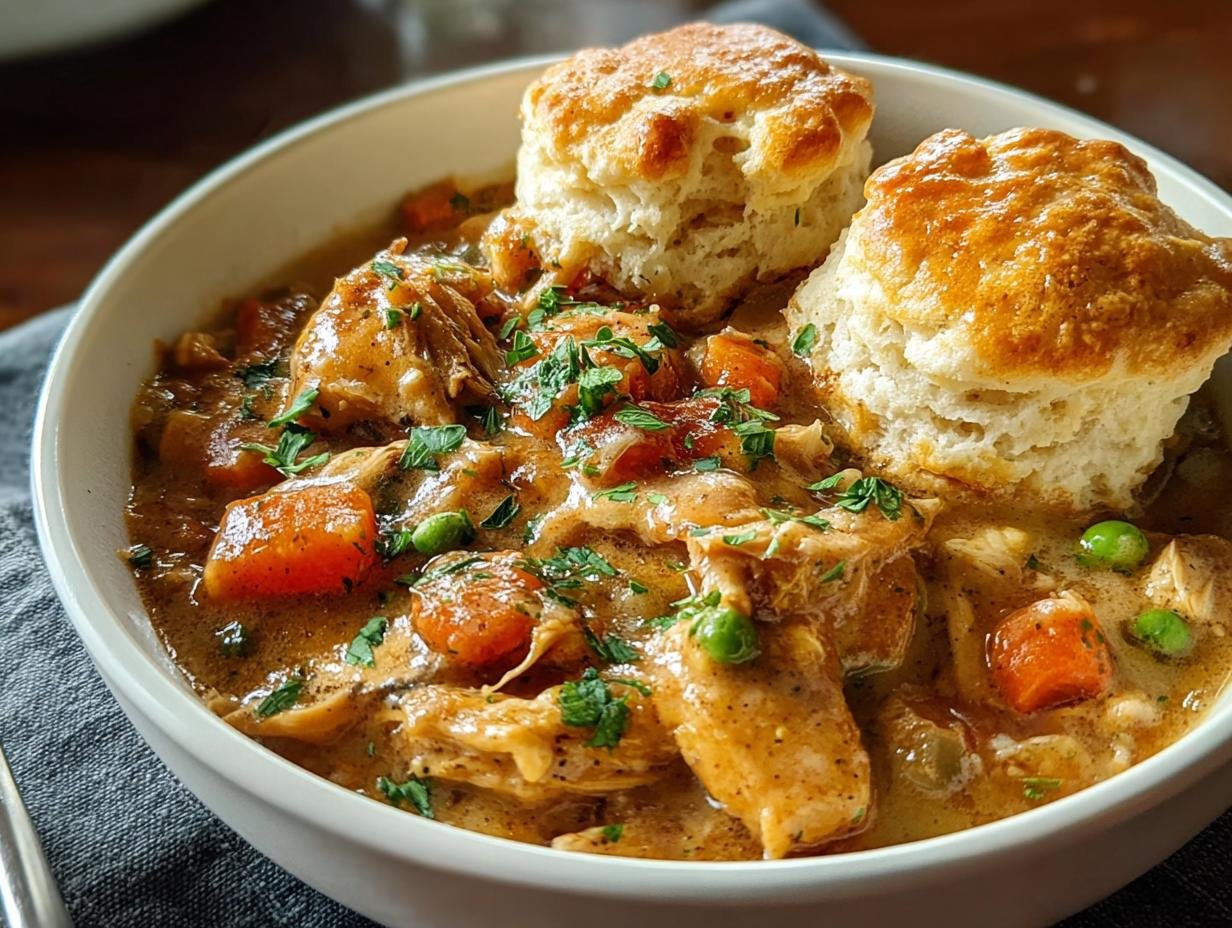 Easiest Slow Cooker Chicken: AMAZING Pot Pie! - Easiest Slow Cooker Chicken - additional detail