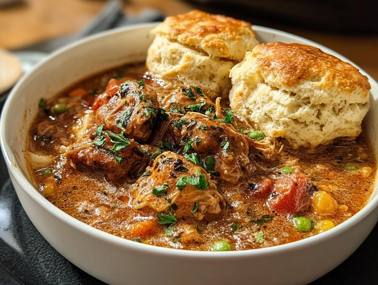 Easiest Slow Cooker Chicken: AMAZING Pot Pie!