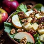 Fresh Walnut Apple Salad