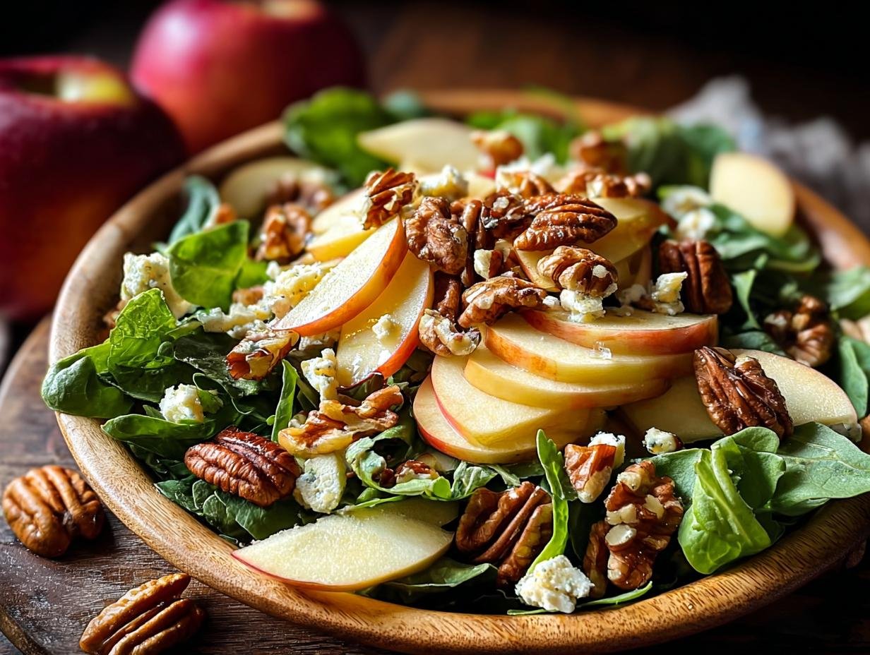 Fresh Walnut Apple Salad: 10-Min Delicious Hit - Fresh Walnut Apple Salad - additional detail