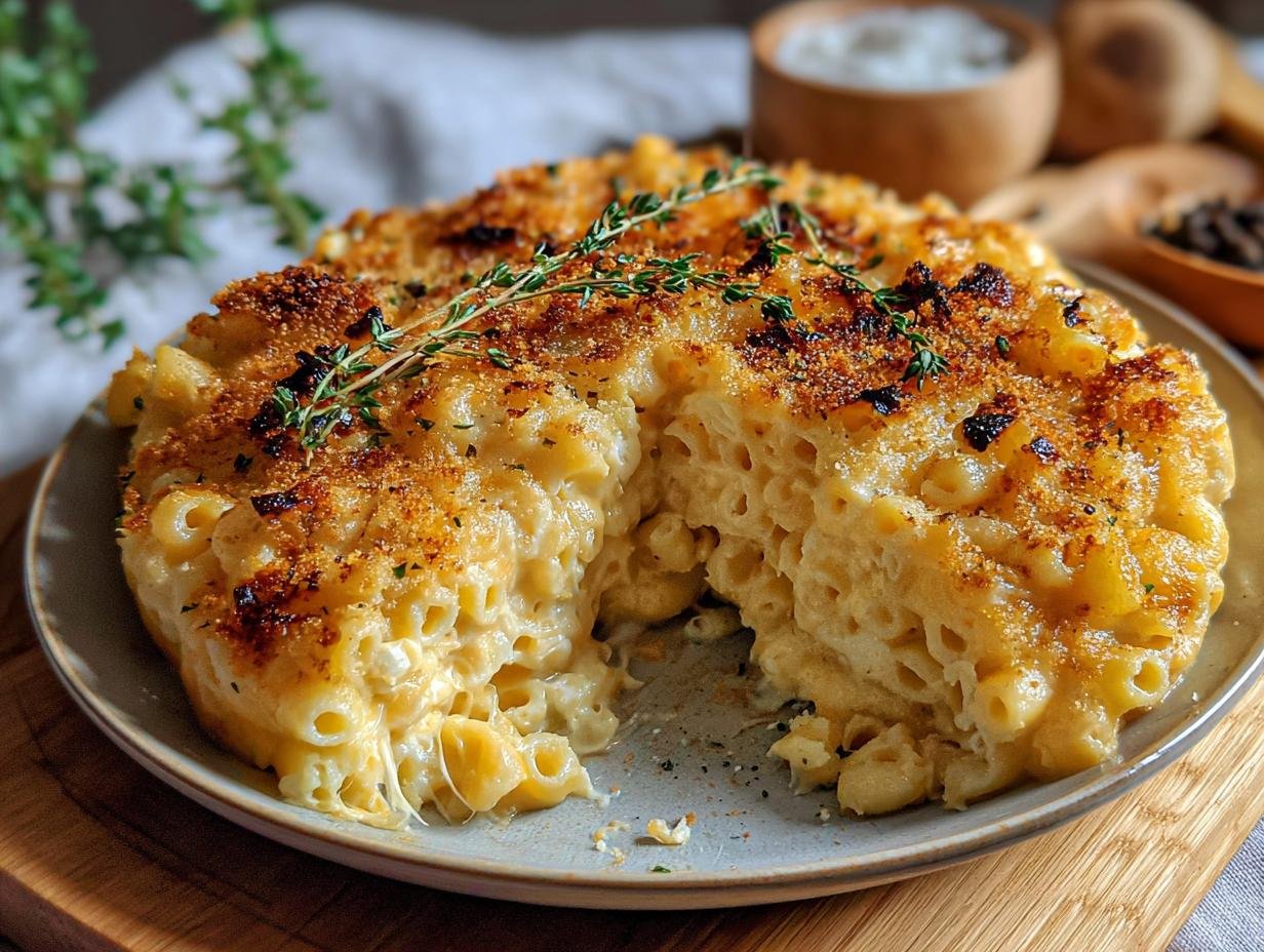 Indulge Creamy Brie Mac: 1 Savory Dream - Indulge Creamy Brie Mac - additional detail