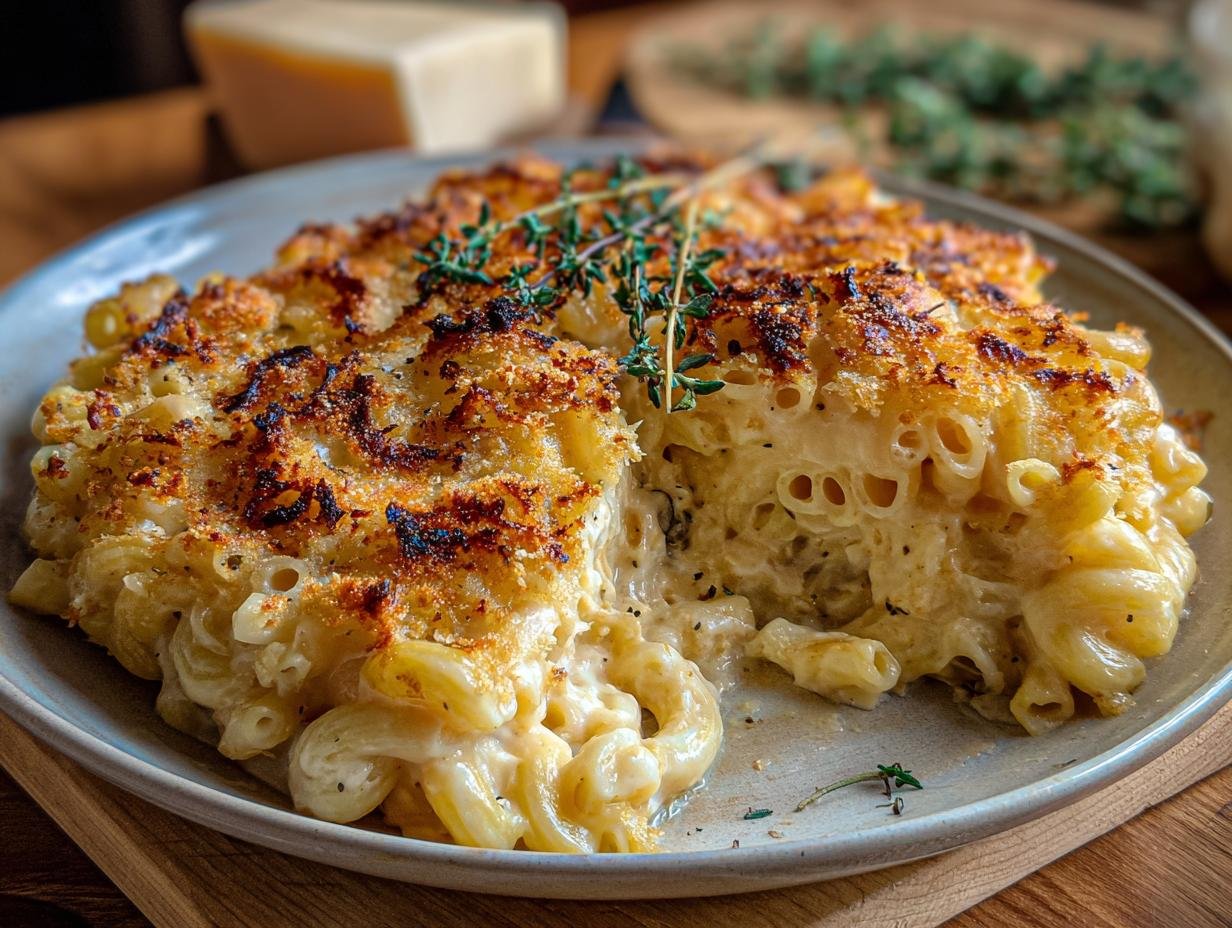 Indulge Creamy Brie Mac: 1 Savory Dream