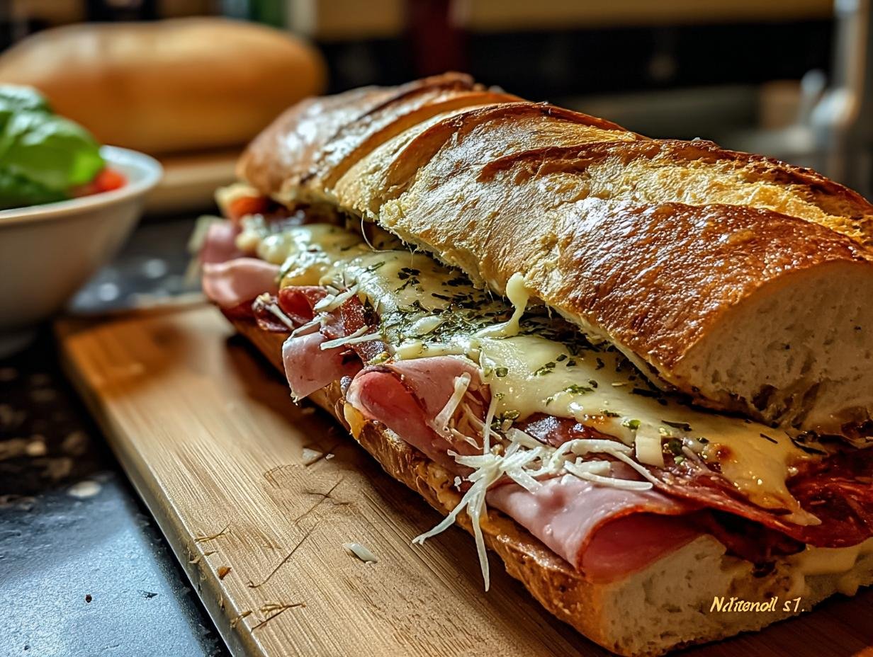 Irresistible Baked Italian Sub: 1 Flavorful Bake - Irresistible Baked Italian Sub - additional detail