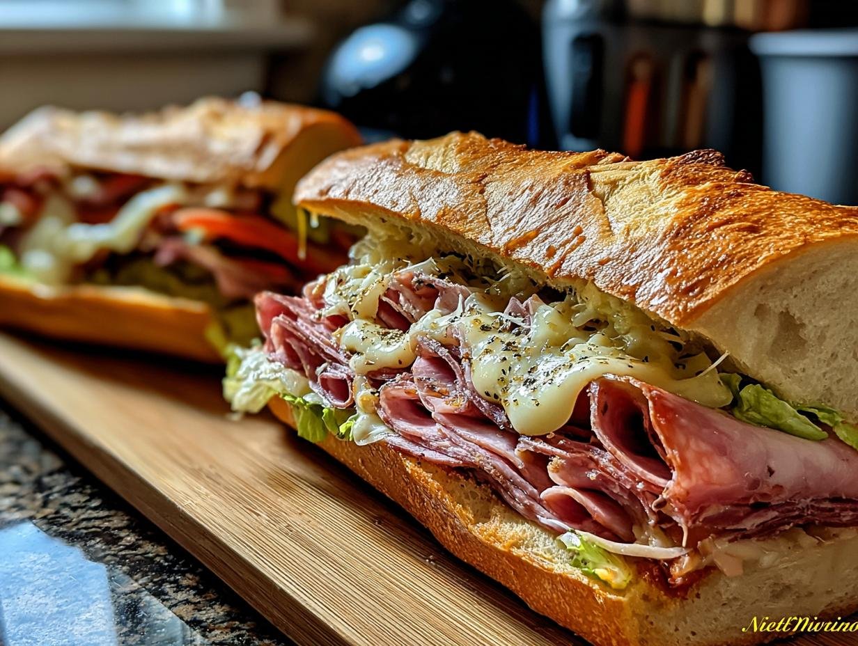Irresistible Baked Italian Sub