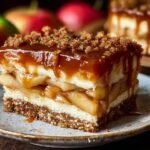 Irresistible Caramel Apple Cheesecake