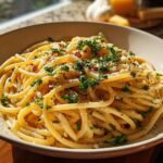 Irresistible Macaroni Aglio Olio