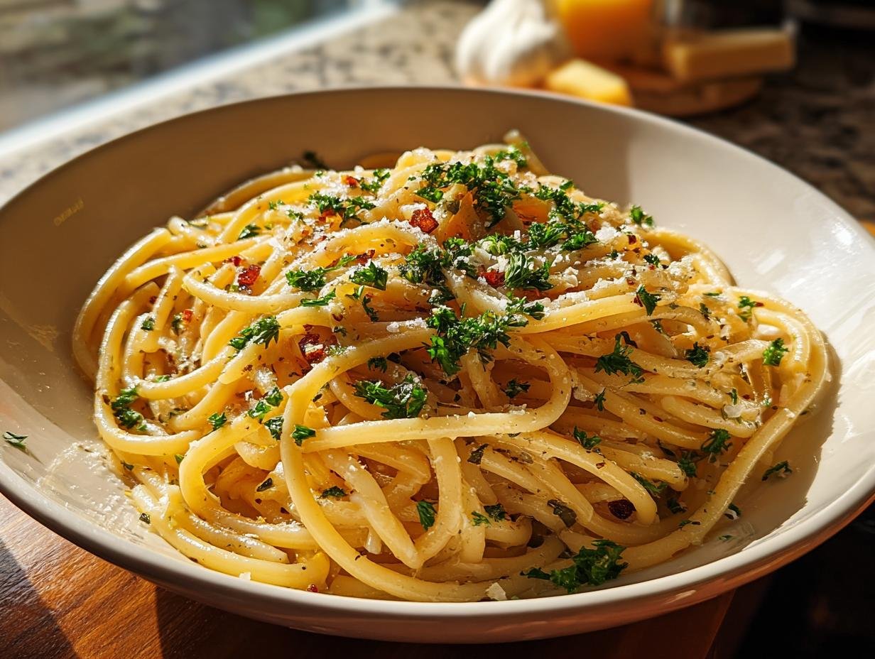 Irresistible Macaroni Aglio Olio: Quick & Delicious