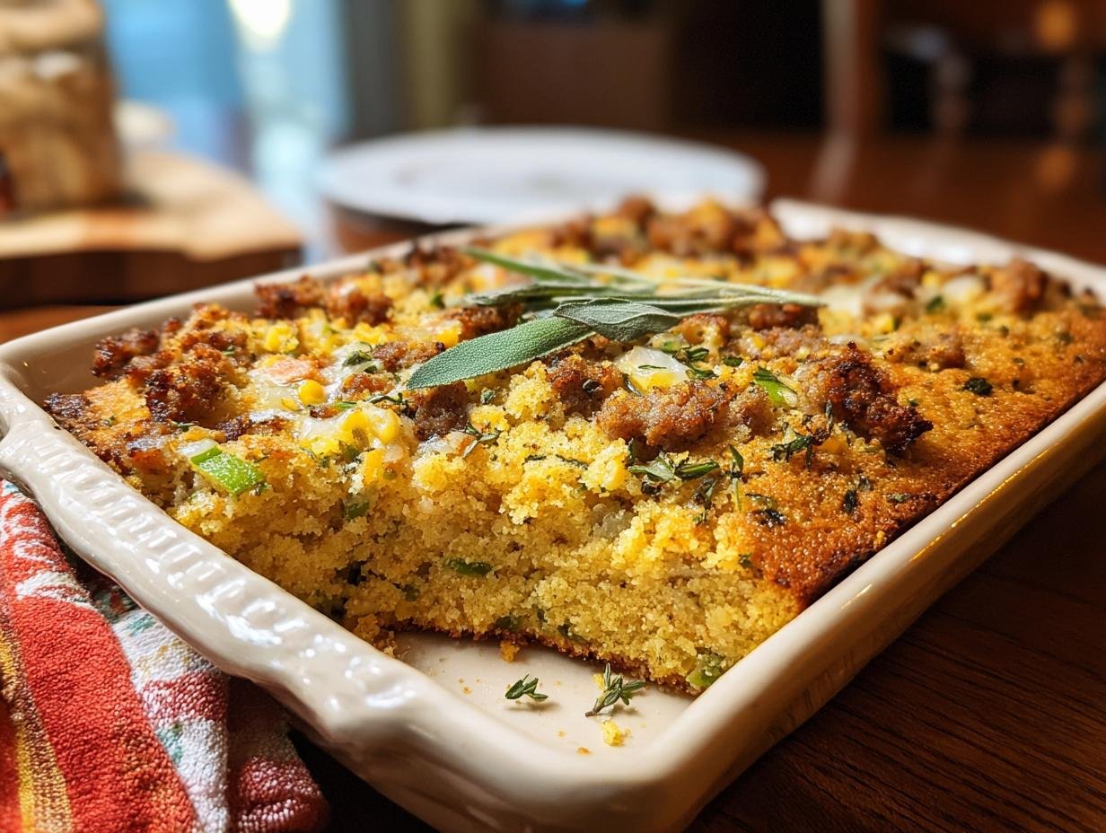 Irresistible Southern Cornbread Dressing