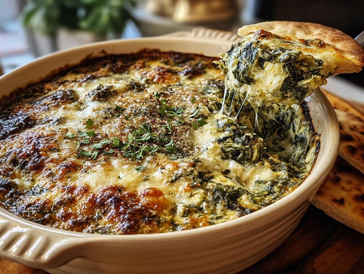 Irresistible Spinach Dip For 7 Guests