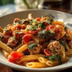 Irresistible Tuscan Sausage Pasta