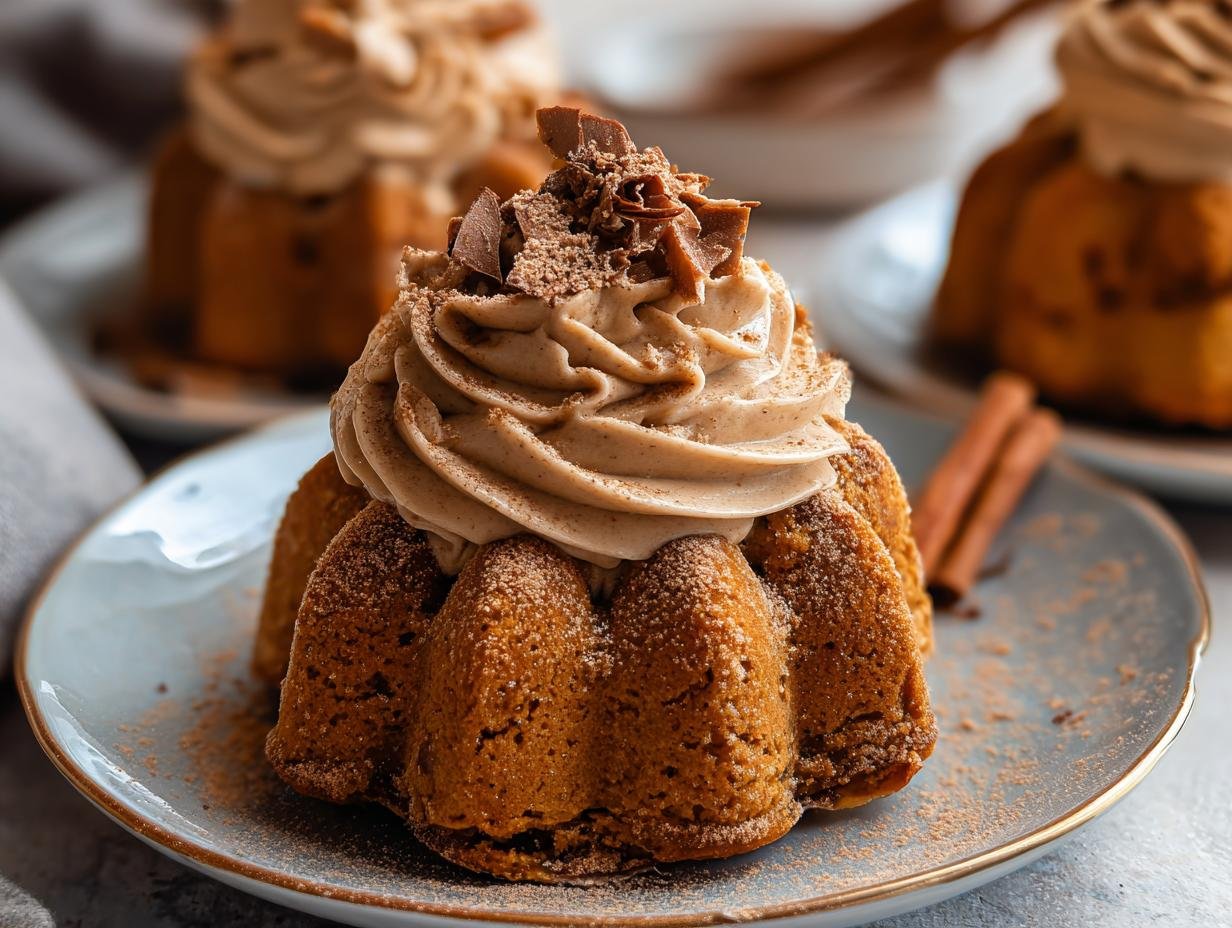Amazing Mini Pumpkin Bundt Cakes Recipe - Mini Pumpkin Bundt Cakes - main visual representation