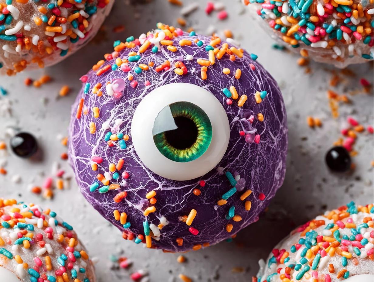 Monster Eyeballs: 1 Creepy No-Bake Treat