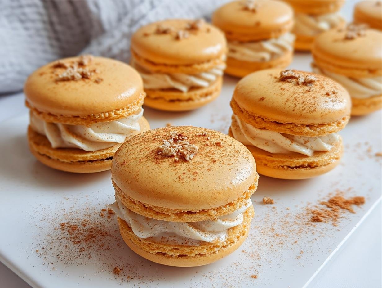 Pumpkin Cheesecake Macarons: 10 Amazing Tips - Pumpkin Cheesecake Macarons - additional detail