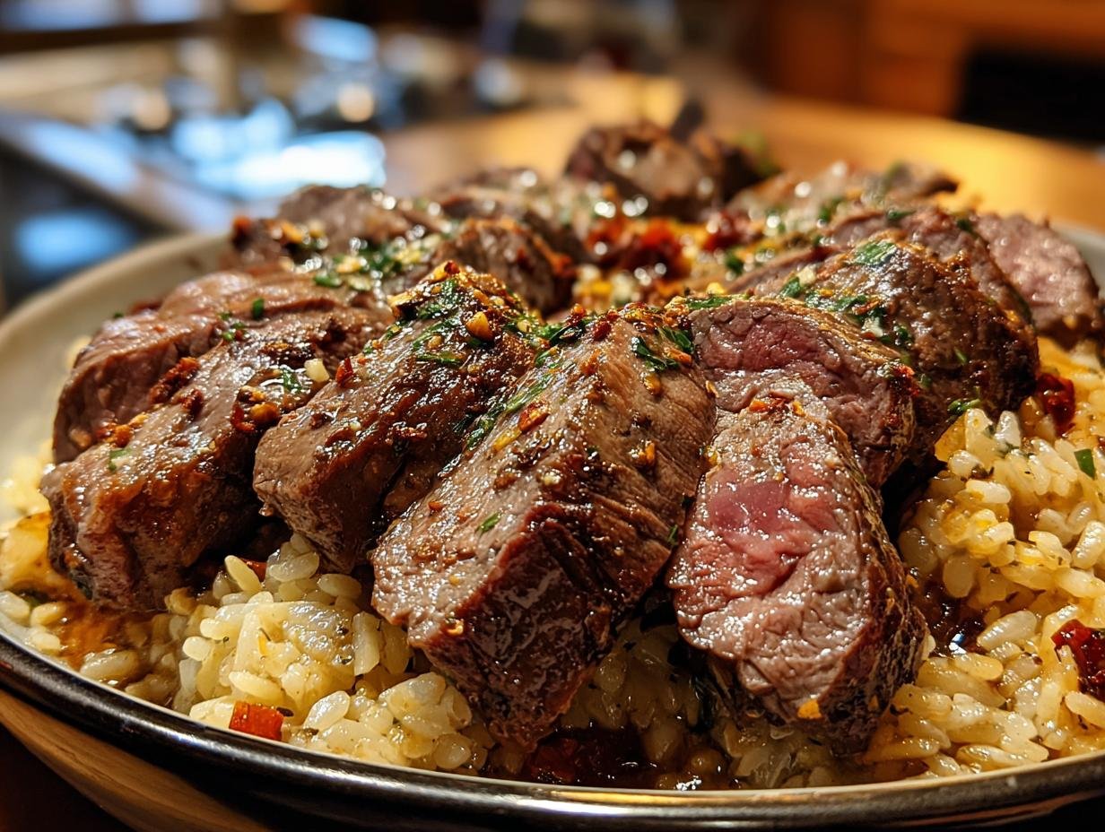 Savory Garlic Butter Beef