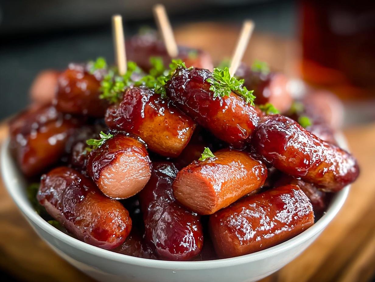 Scrumptious Slow Cooker Little Smokies: 2 Hours - Slow Cooker Little Smokies - additional detail