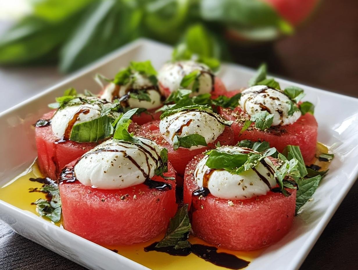 Watermelon Caprese Delight: Your Perfect Summer Salad