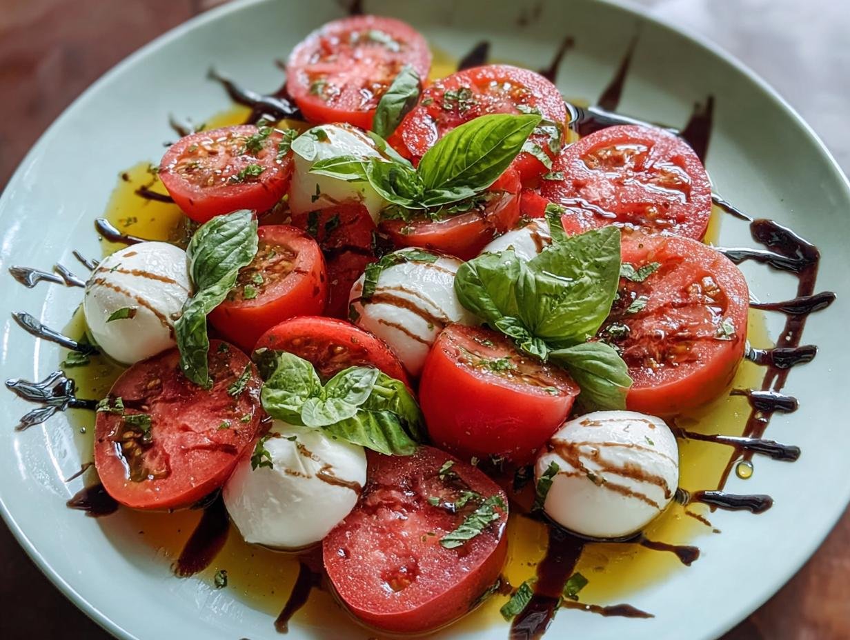 Watermelon Tomato Mozzarella Salad: Amazing Summer Freshness - Watermelon Tomato Mozzarella Salad - additional detail