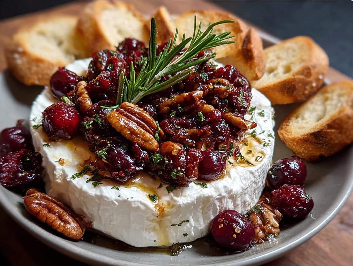 Whipped Goat Cheese Cranberries: 1 Sensational Appetizer