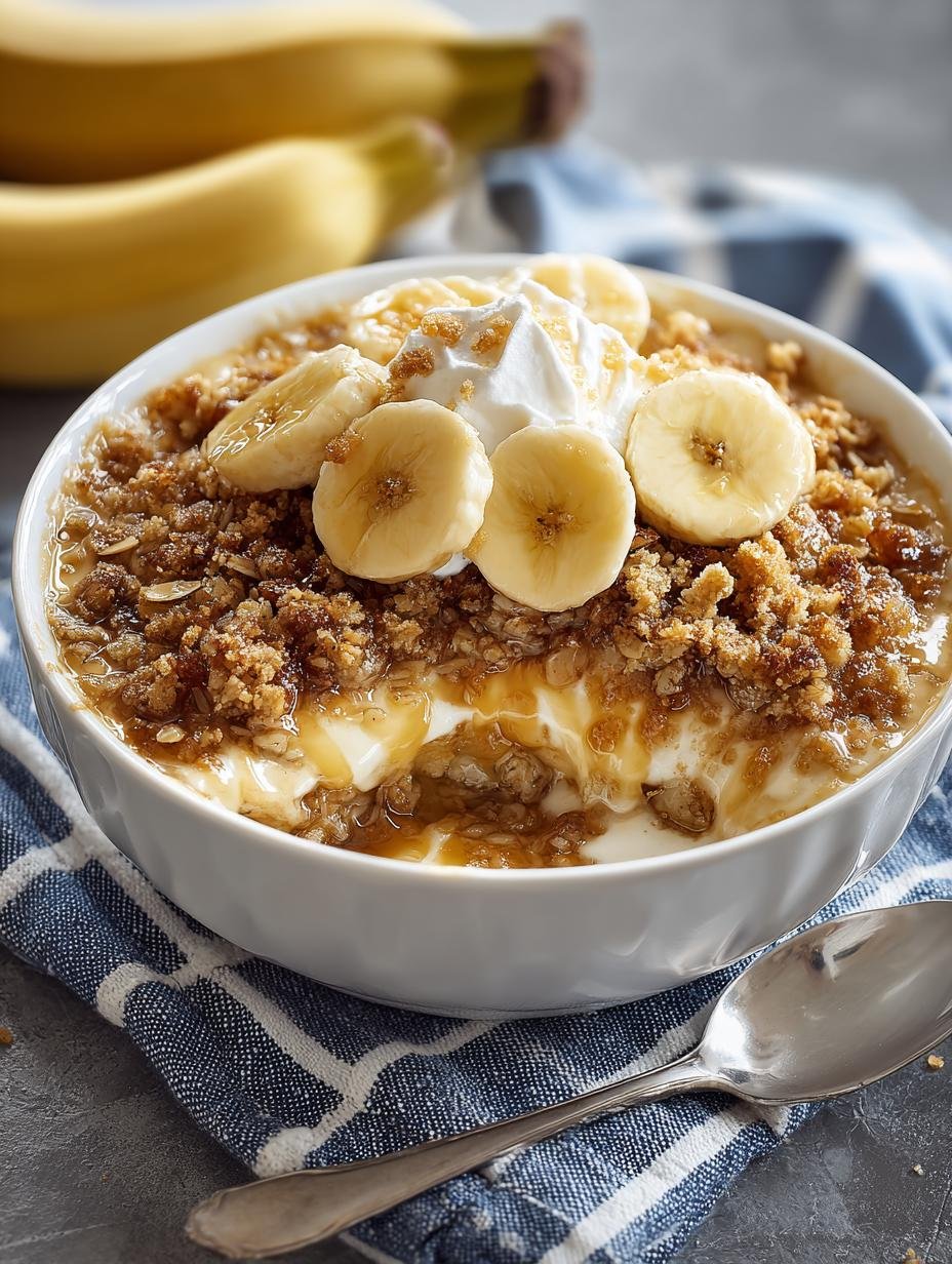 Delicious Banana Crumble: 6 Steps to Comforting Bliss - Banana Crumble - main visual representation