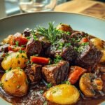 Beef Bourguignon Tender Flavorful