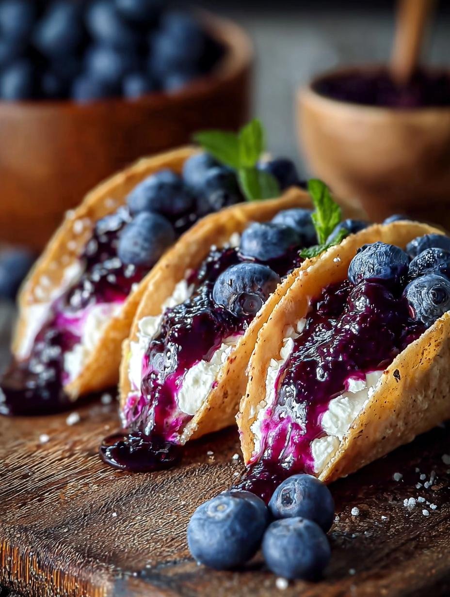 Blueberry Cheesecake Tacos: 6 Amazing Tips - Blueberry Cheesecake Tacos - additional detail