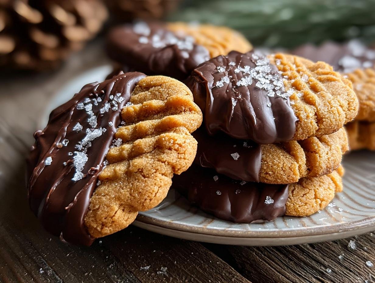 Delicious Chocolate Covered Peanut Butter Cookies Recipe - Chocolate Covered Peanut Butter - additional detail