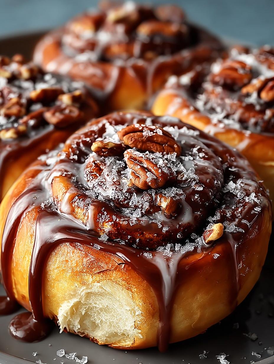 Irresistible Chocolate Pecan Cinnamon Rolls Recipe