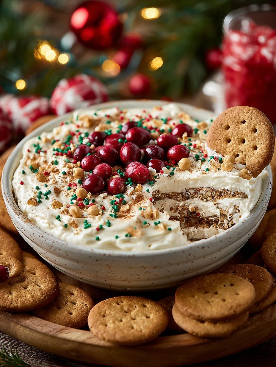 Irresistible Christmas Cookie Dip for Holiday Cheer - Christmas Cookie Dip - main visual representation