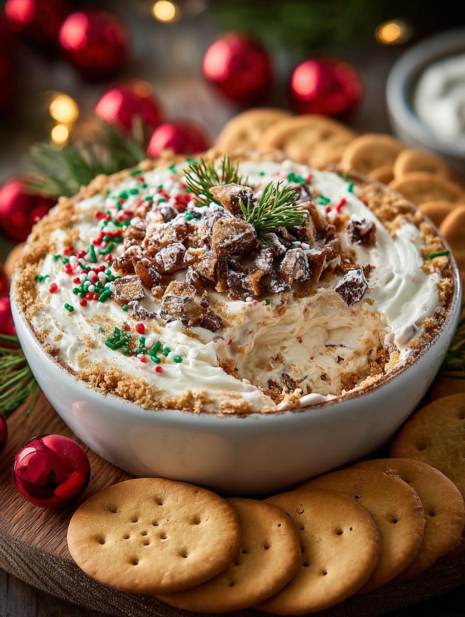 Irresistible Christmas Cookie Dip for Holiday Cheer - Christmas Cookie Dip - additional detail