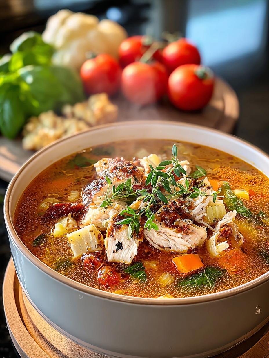Comforting Tuscan Chicken Soup: 5 Delicious Variations - Comforting Tuscan Chicken Soup - additional detail