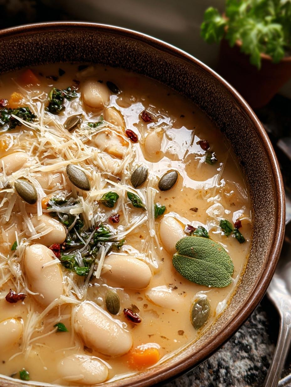 Heartwarming Comforting White Bean Soup Ready in 1 hr - Comforting White Bean Soup - main visual representation