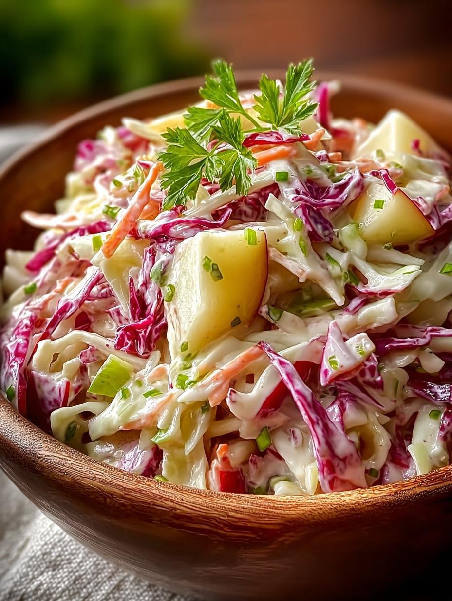 Delicious Cranberry Apple Coleslaw: 6 Simple Steps