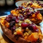 Cranberry Apple Twice Baked