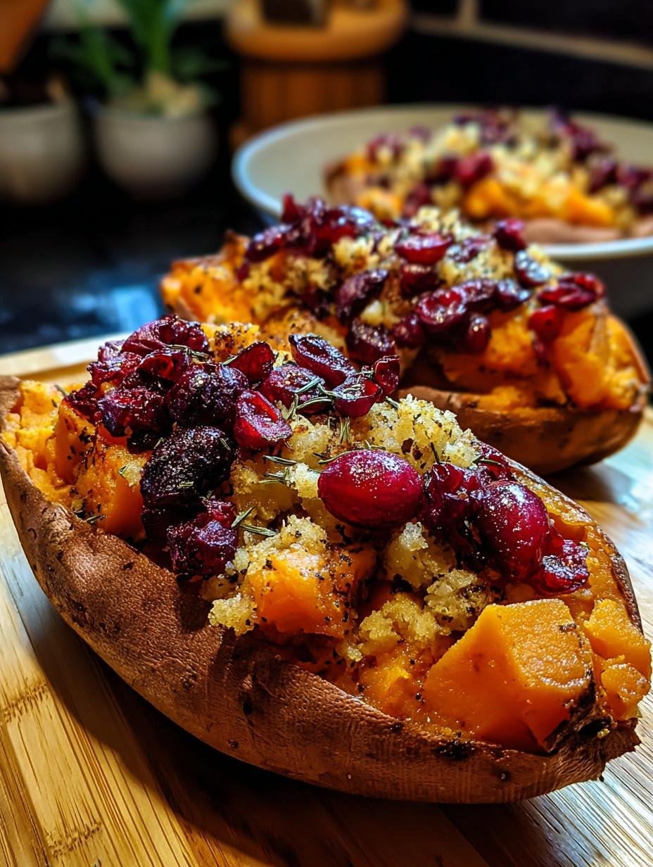 Cranberry Apple Twice Baked: 1 Wicked Delicious Dish