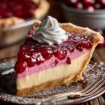 Cranberry Custard Pie