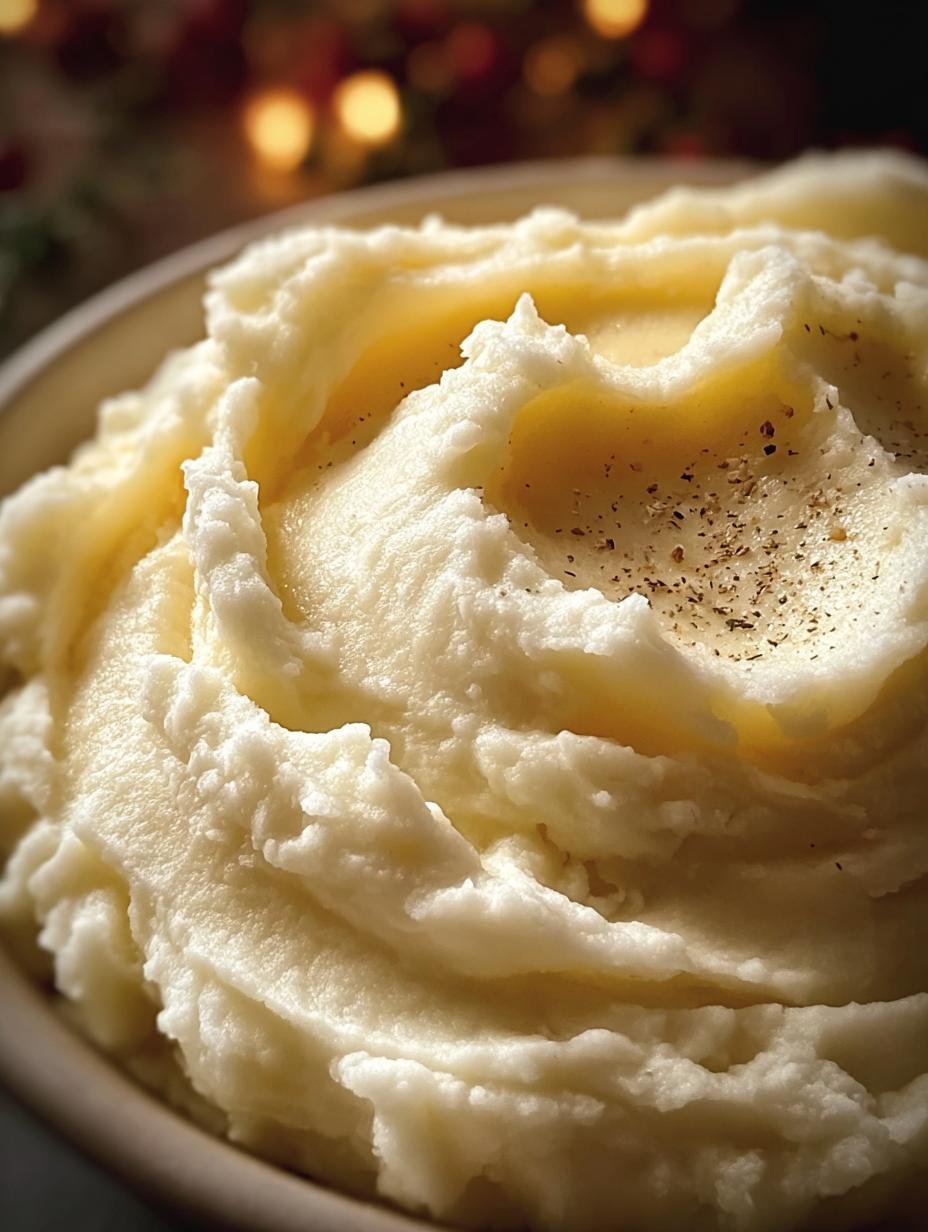 Deliciously smooth and rich Creamy Mashed Potatoes in a white bowl, ready to serve