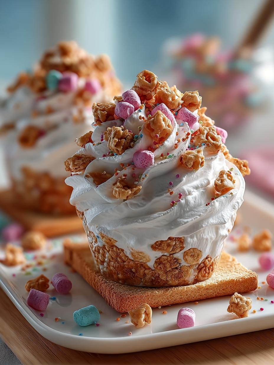 Frozen Yogurt Toast Crunch