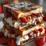 Grilled Neapolitan Cake Sandwich
