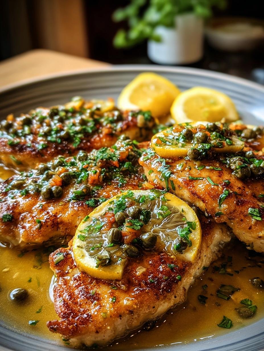Irresistible Chicken Piccata Zesty