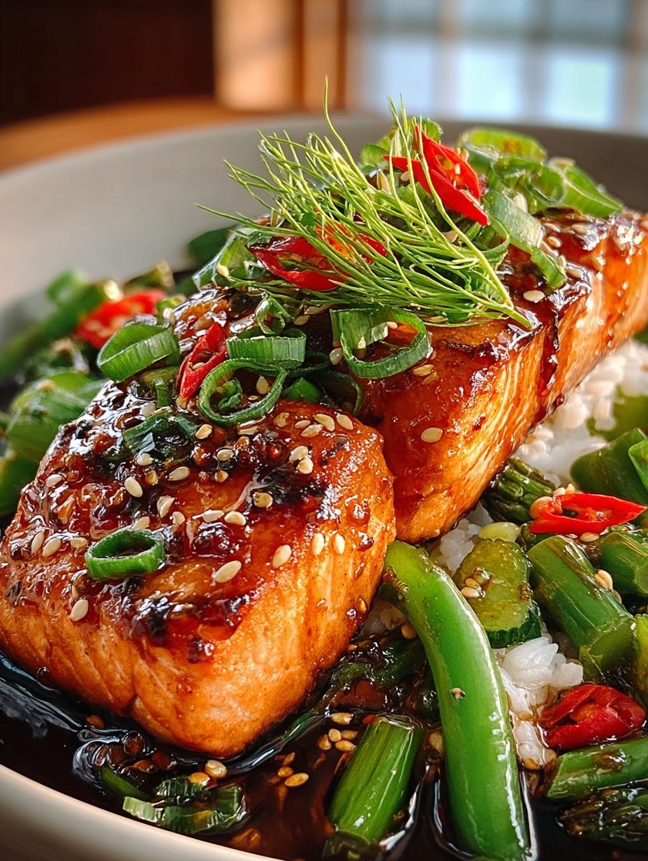 Irresistible Honey Sriracha Salmon Bowls to Savor - Irresistible Honey Sriracha Salmon - main visual representation