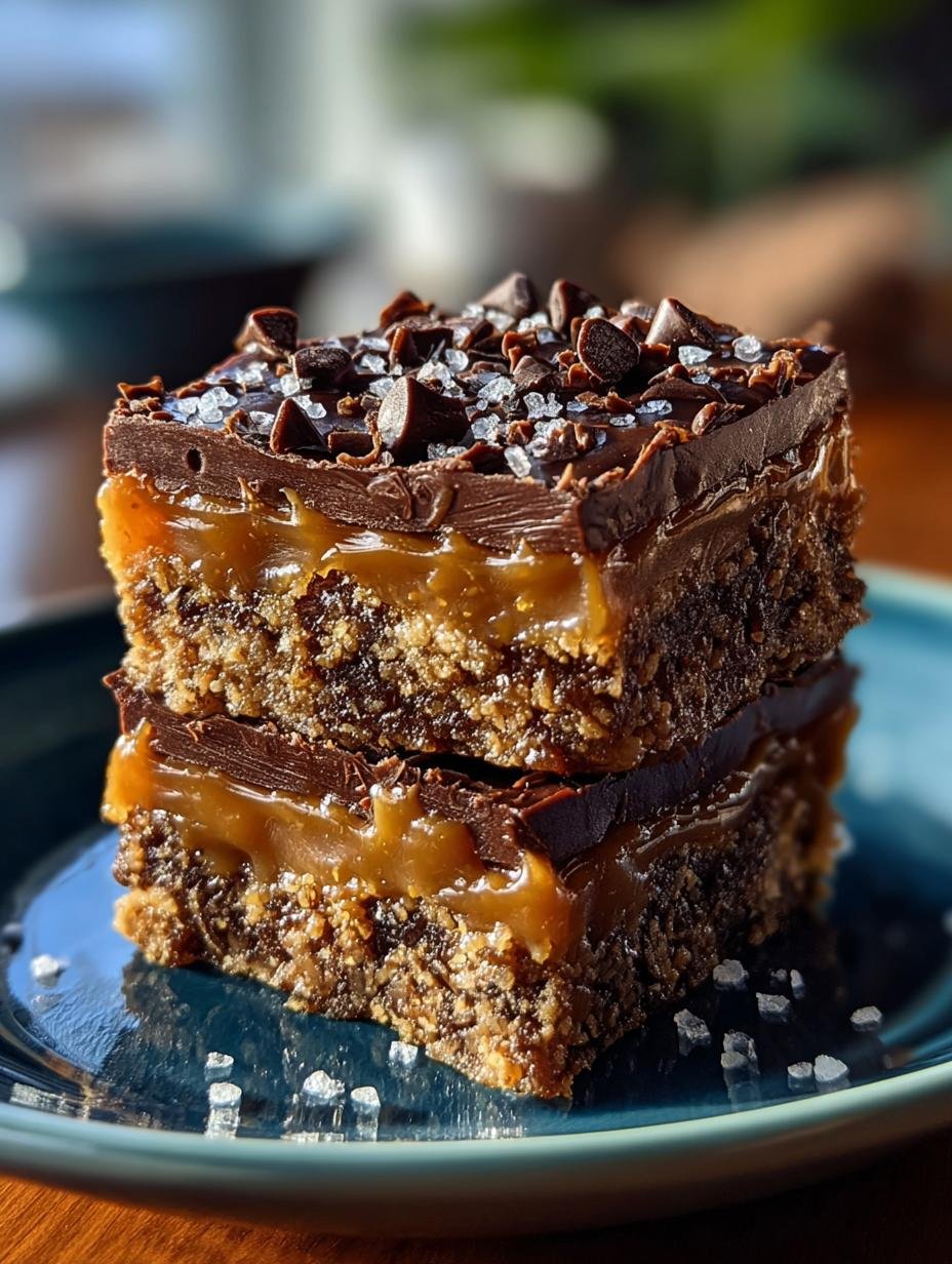 Irresistible Salted Caramel Chocolate Chip Oat Bars - Irresistible Salted Caramel Chocolate - main visual representation