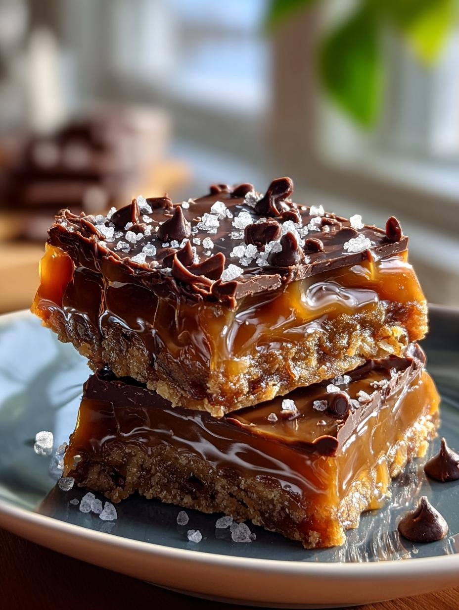 Irresistible Salted Caramel Chocolate Chip Oat Bars - Irresistible Salted Caramel Chocolate - additional detail
